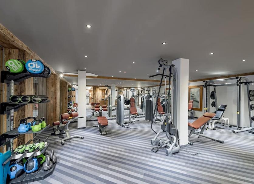 Fitnessbereich Foto