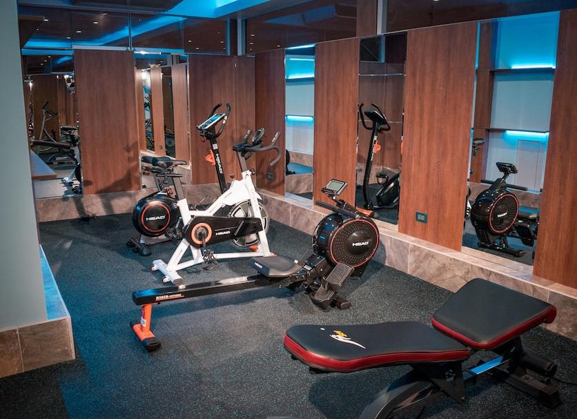 Fitnessbereich Foto