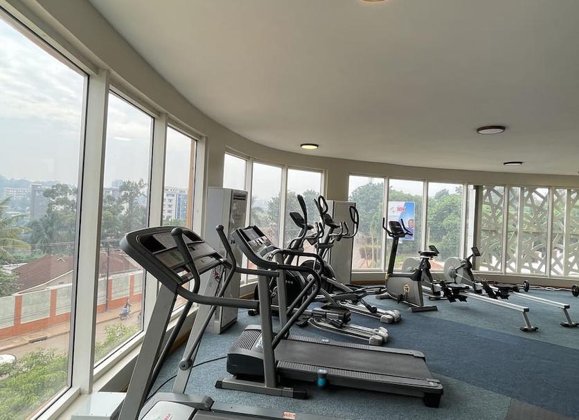 Fitnessbereich Foto