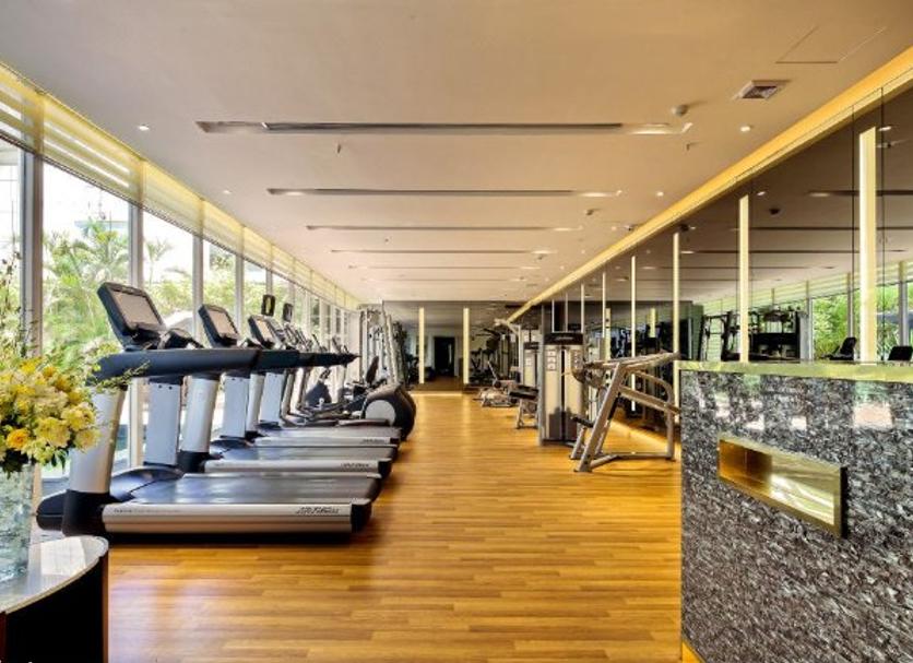Fitnessbereich Foto