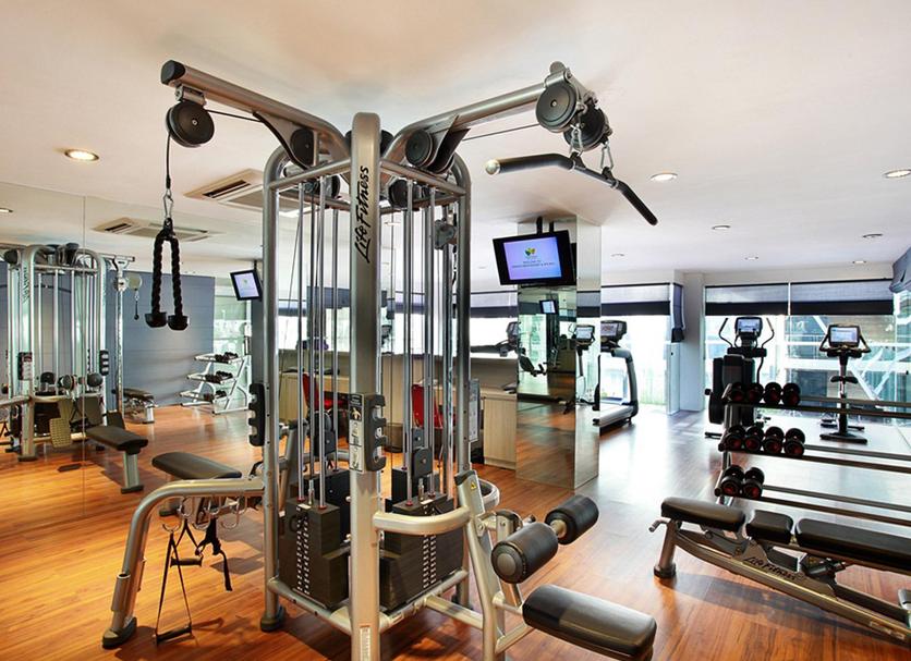 Fitnessbereich Foto