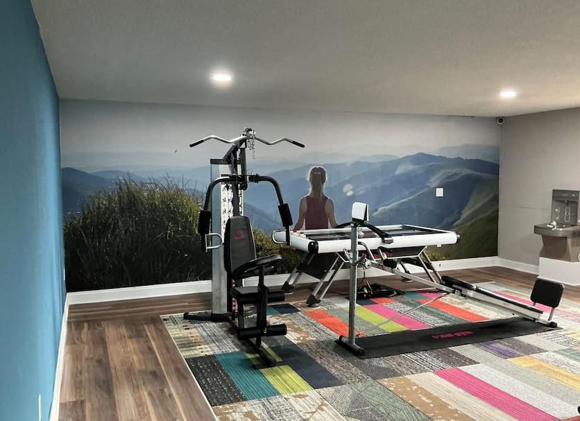 Fitnessbereich Foto