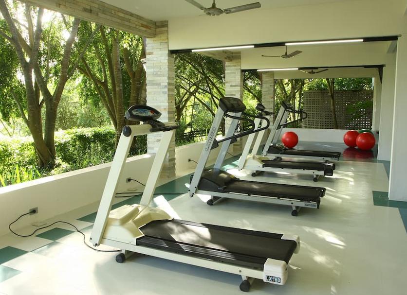 Fitnessbereich Foto