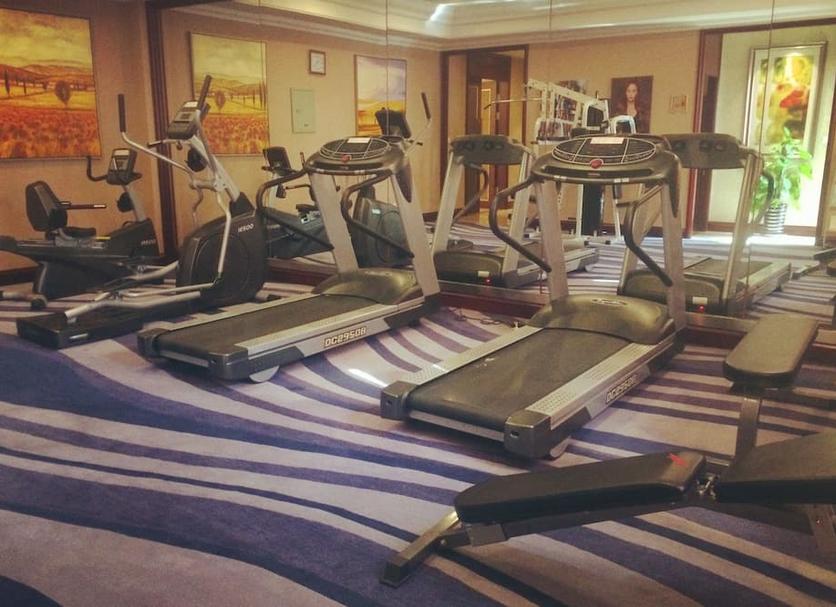 Fitnessbereich Foto