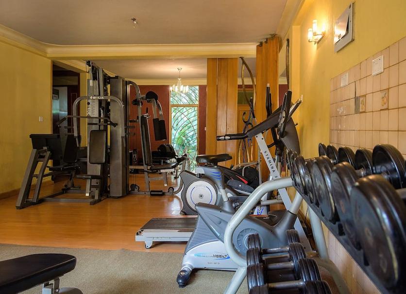 Fitnessbereich Foto