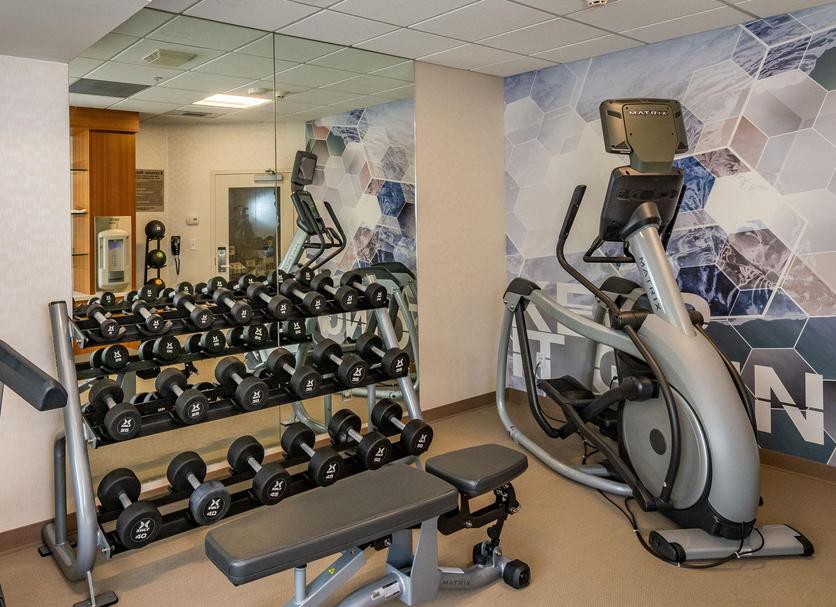 Fitnessbereich Foto