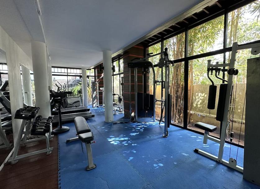 Fitnessbereich Foto