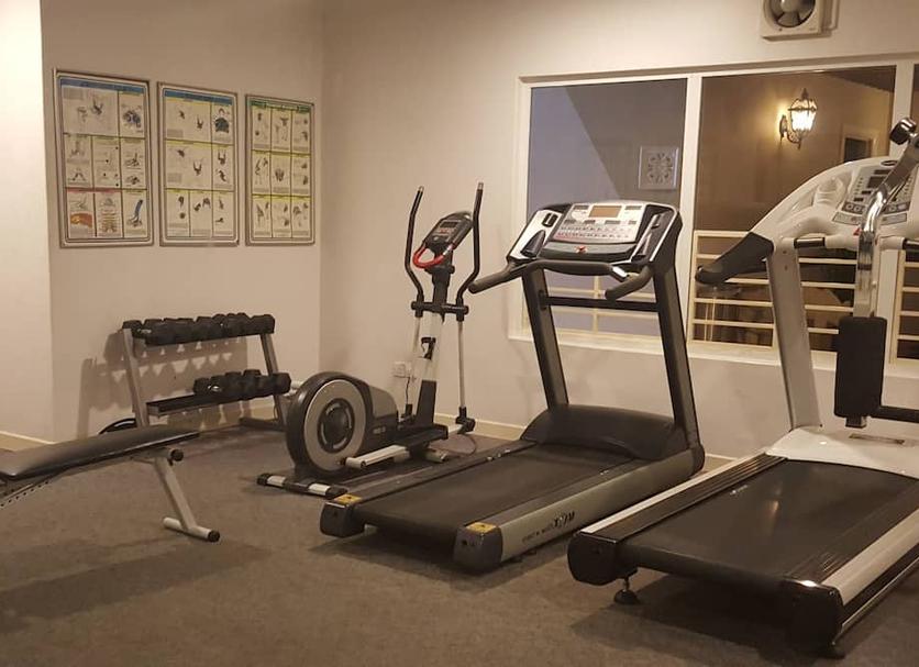 Fitnessbereich Foto