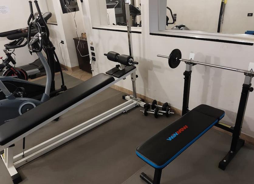 Fitnessbereich Foto