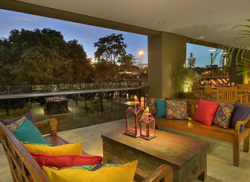 Dachterrasse Foto