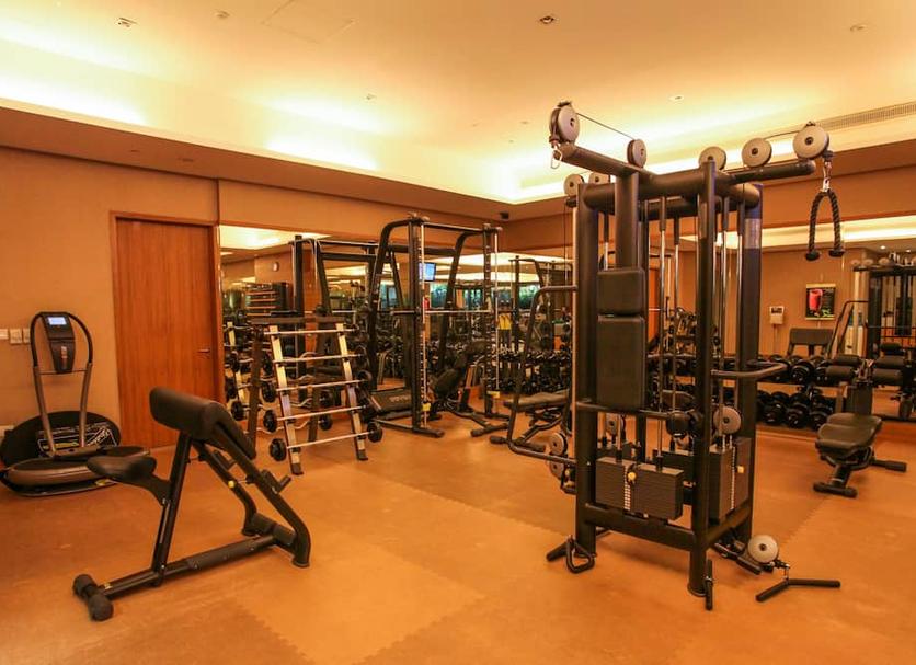 Fitnessbereich Foto