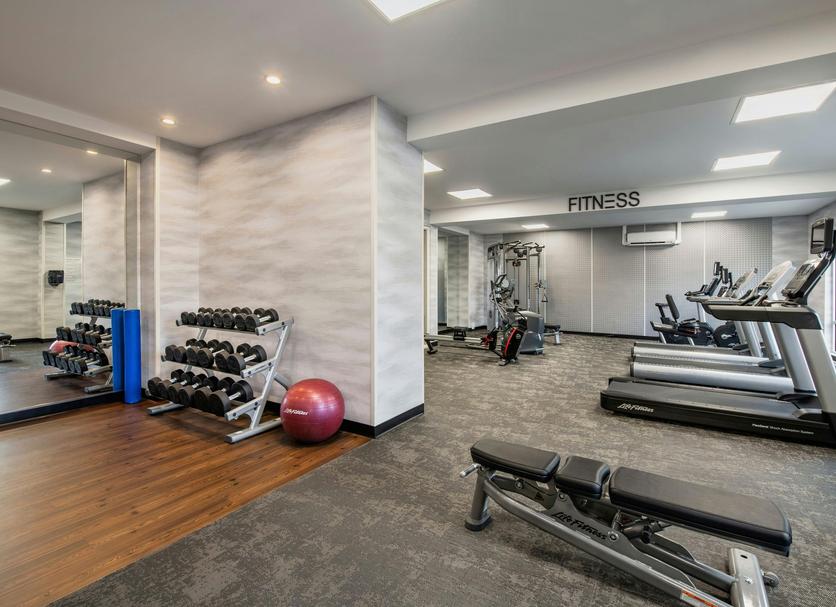 Fitnessbereich Foto