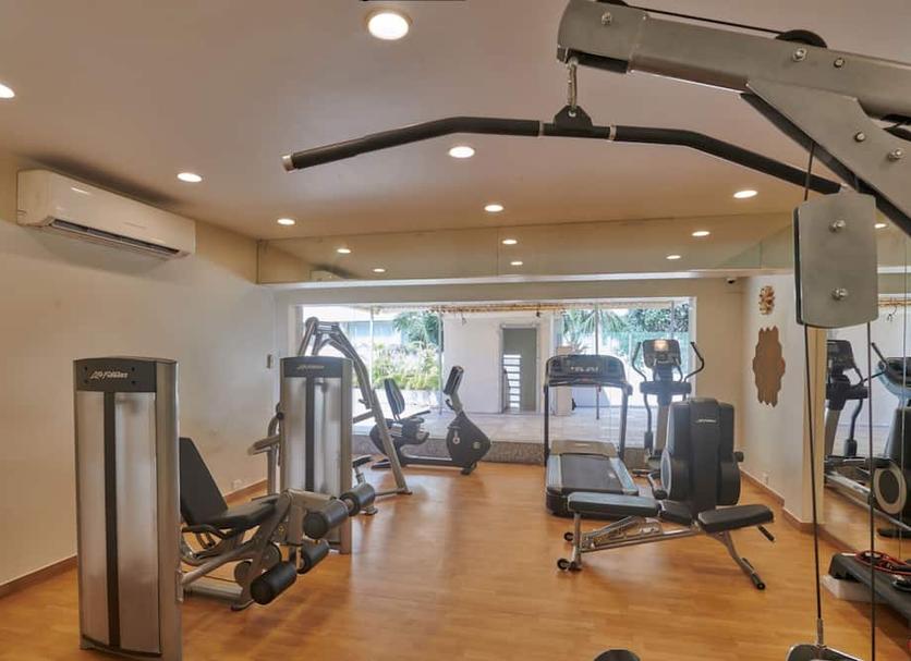 Fitnessbereich Foto
