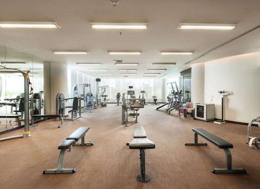 Fitnessbereich Foto