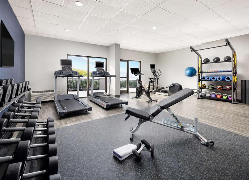 Fitnessbereich Foto
