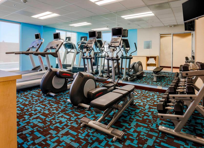 Fitnessbereich Foto