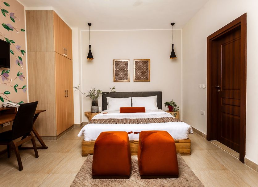 Schlafzimmer Foto