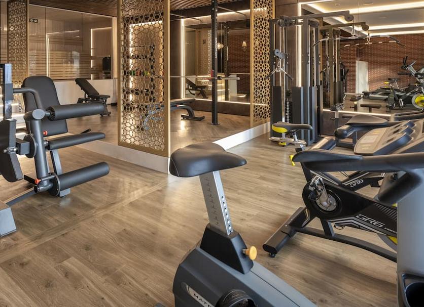 Fitnessbereich Foto