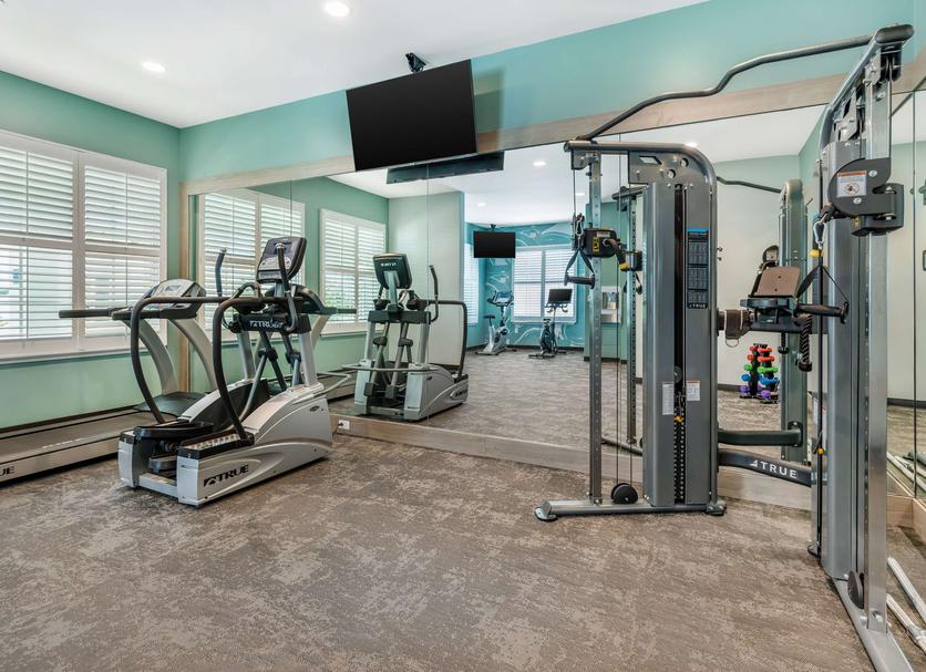Fitnessbereich Foto