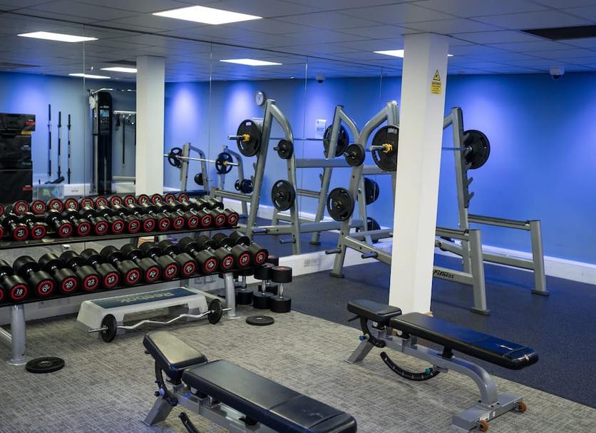 Fitnessbereich Foto