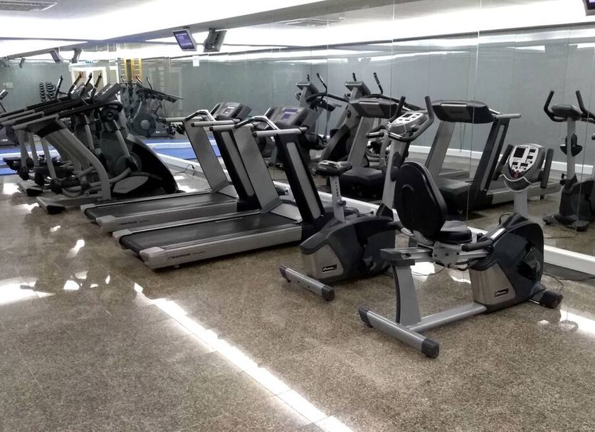 Fitnessbereich Foto