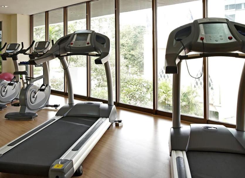 Fitnessbereich Foto