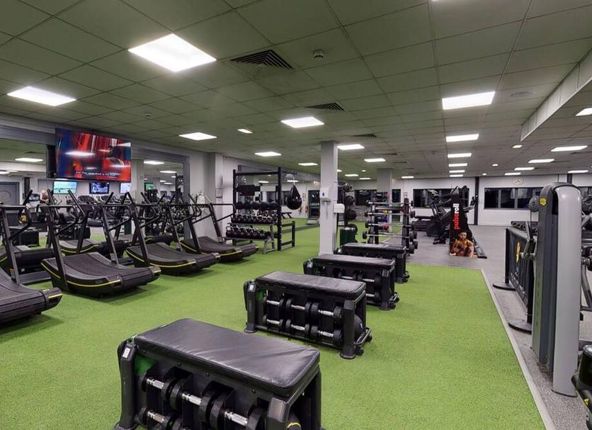 Fitnessbereich Foto