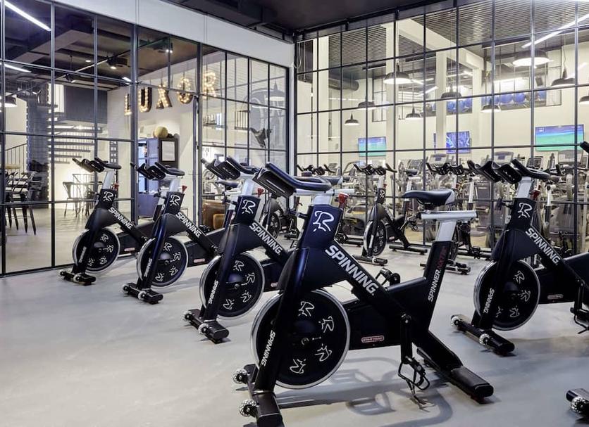 Fitnessbereich Foto