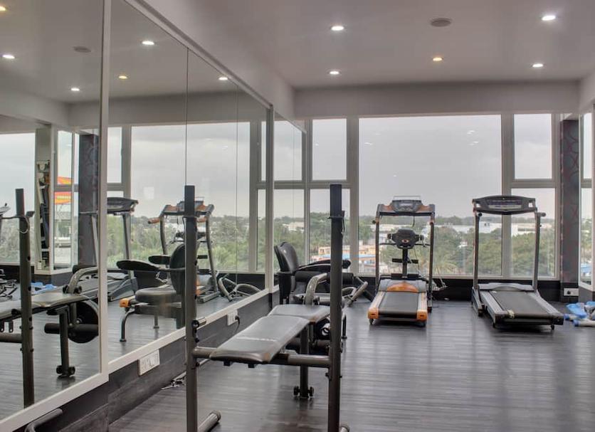 Fitnessbereich Foto