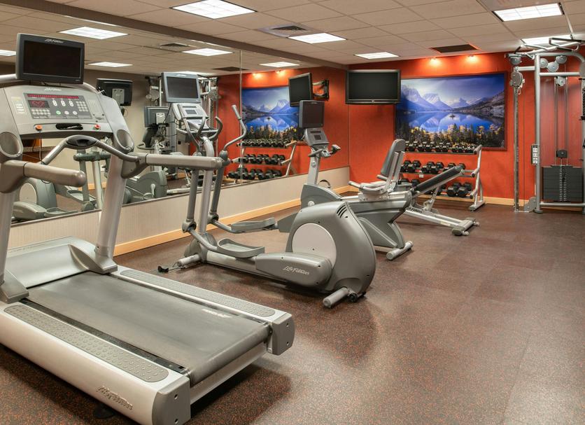 Fitnessbereich Foto