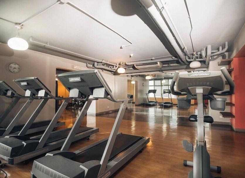 Fitnessbereich Foto