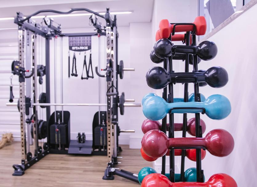 Fitnessbereich Foto