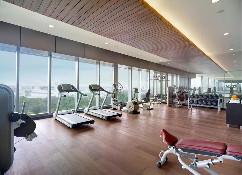 Fitnessbereich Foto