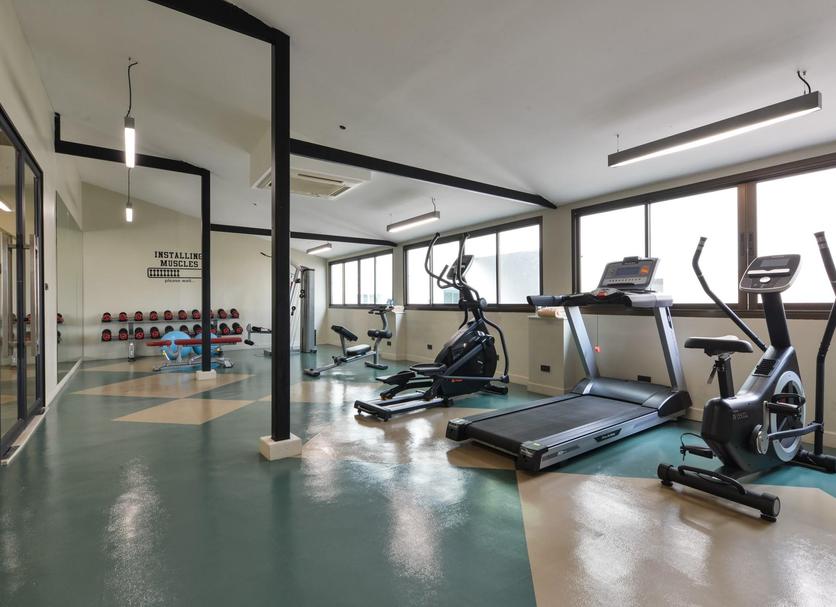 Fitnessbereich Foto
