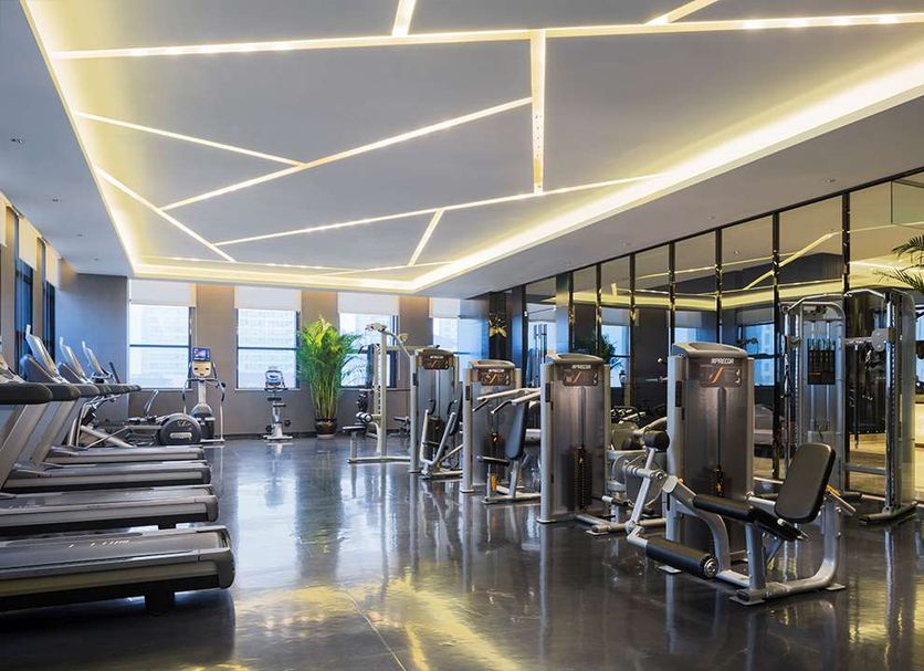 Fitnessbereich Foto