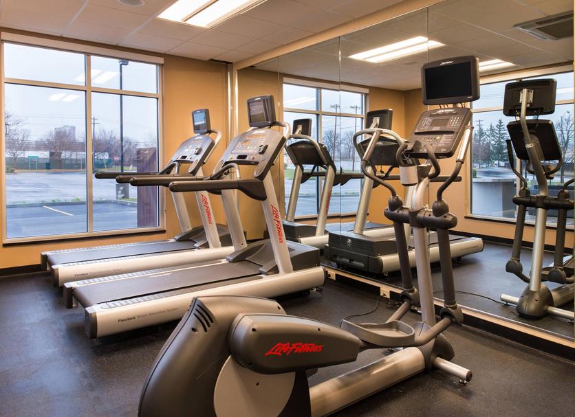 Fitnessbereich Foto