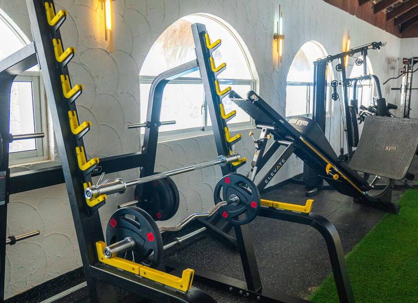 Fitnessbereich Foto