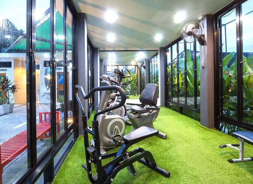 Fitnessbereich Foto