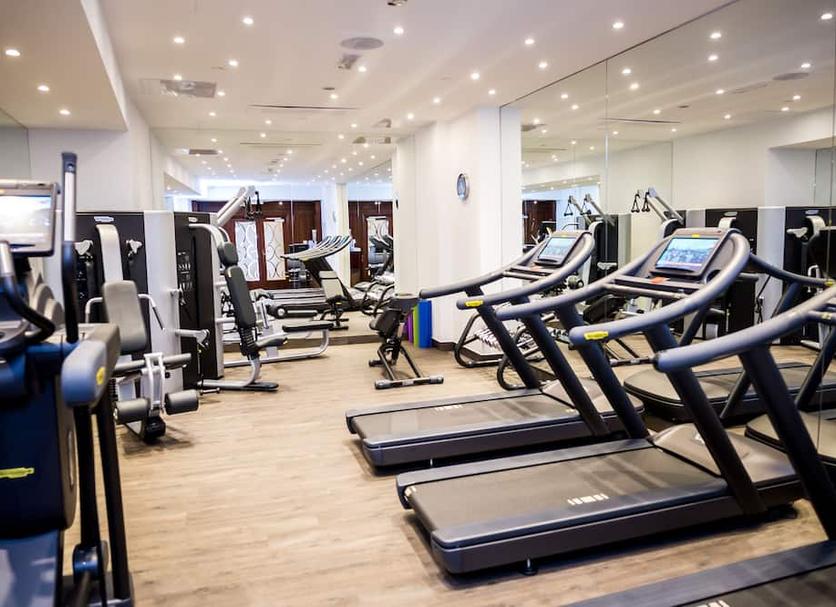 Fitnessbereich Foto