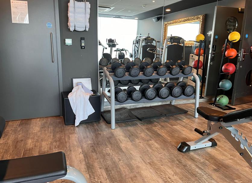 Fitnessbereich Foto