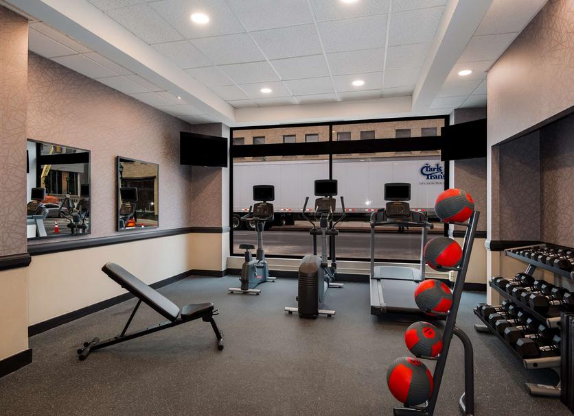 Fitnessbereich Foto