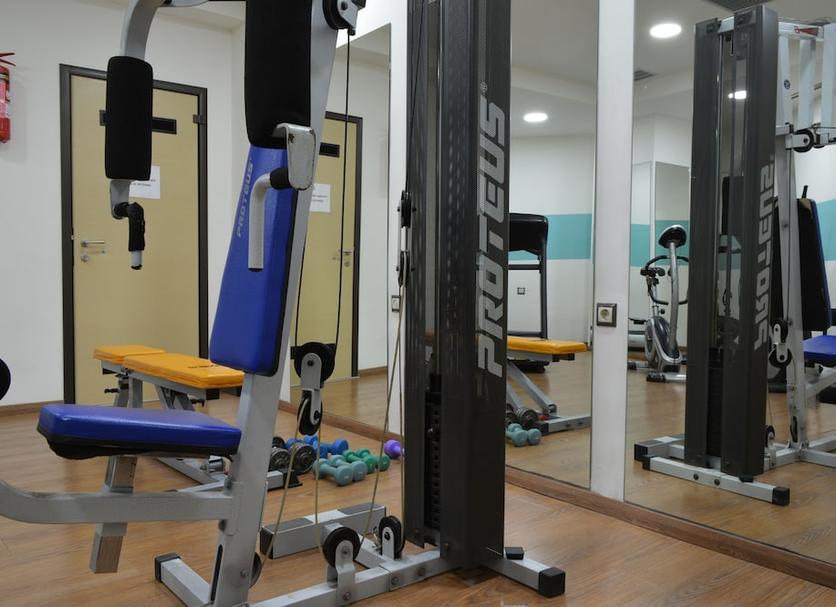 Fitnessbereich Foto