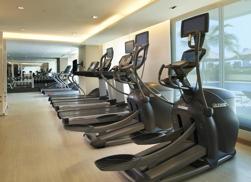 Fitnessbereich Foto