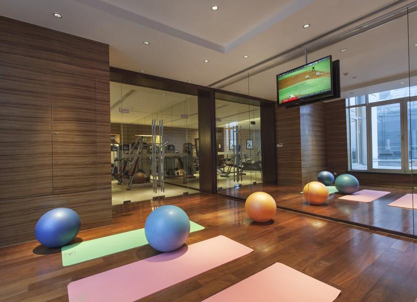 Fitnessbereich Foto