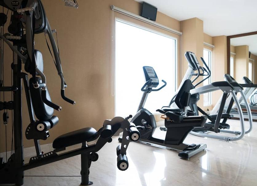 Fitnessbereich Foto
