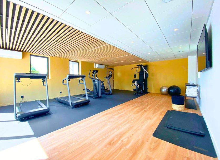 Fitnessbereich Foto