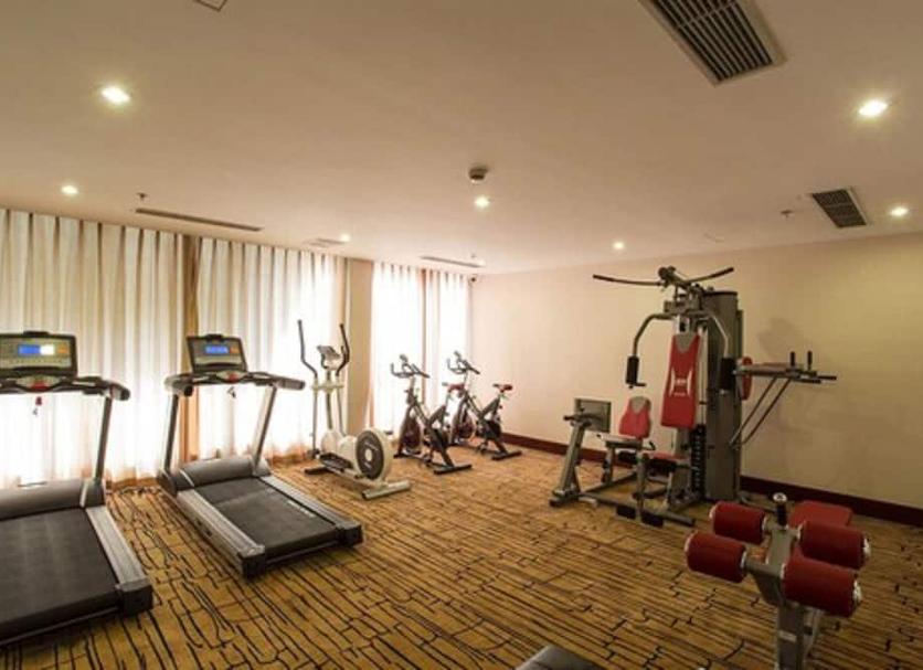Fitnessbereich Foto