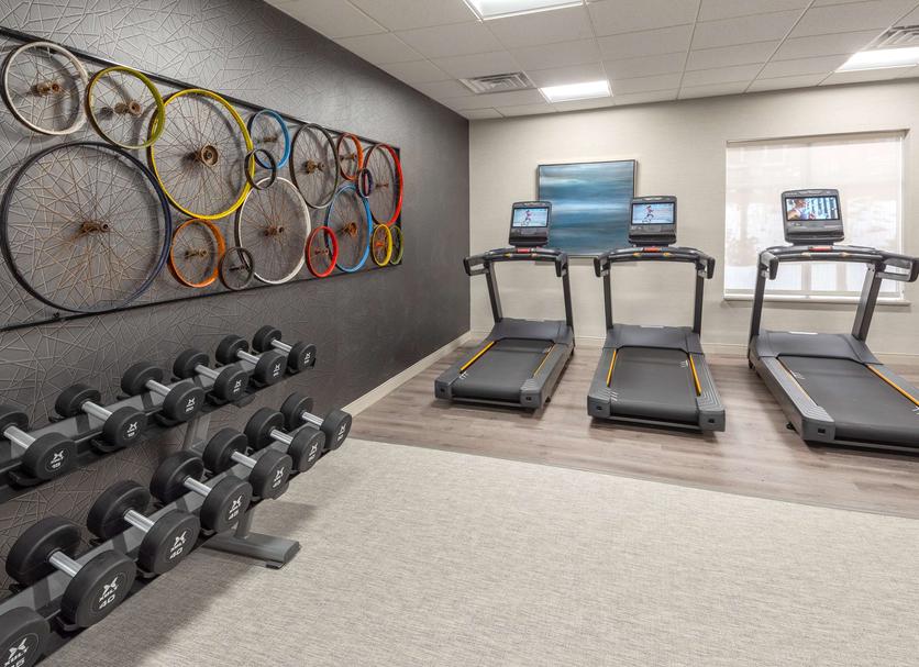 Fitnessbereich Foto