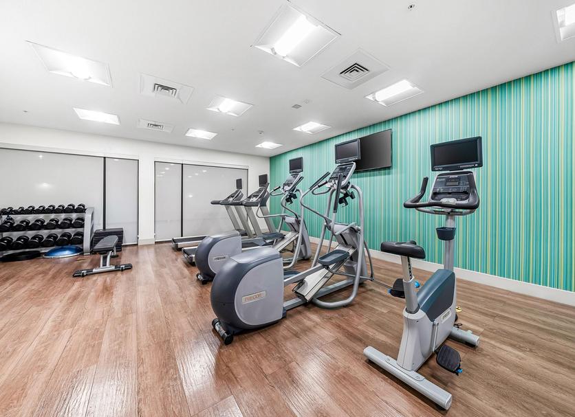 Fitnessbereich Foto