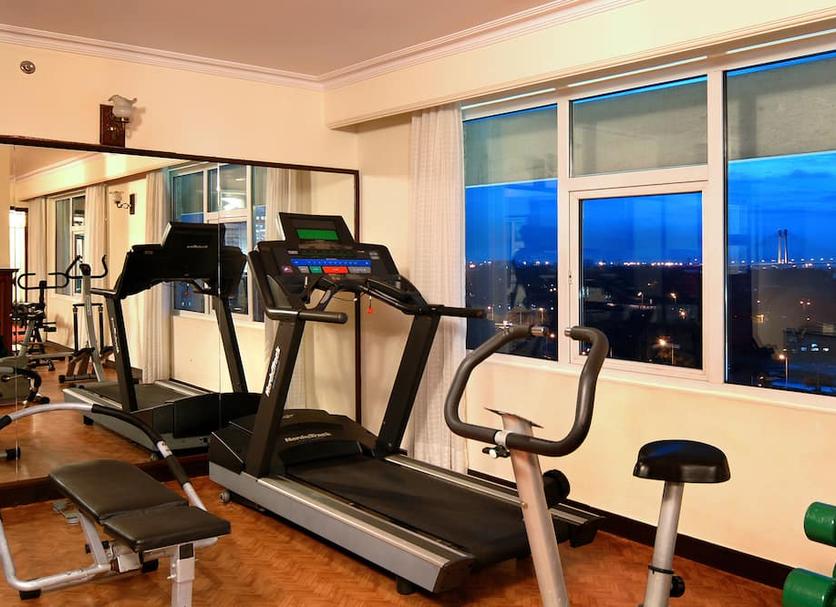 Fitnessbereich Foto